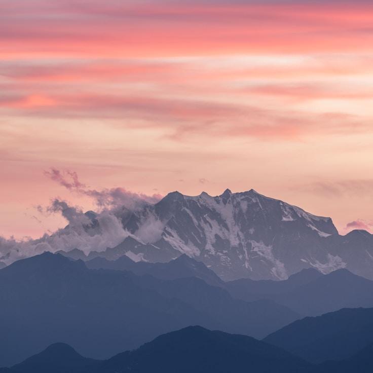 Alpine wilderness landscape